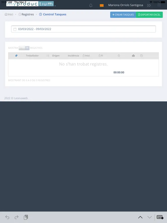 MyProductium Tasks iPad 应用截图