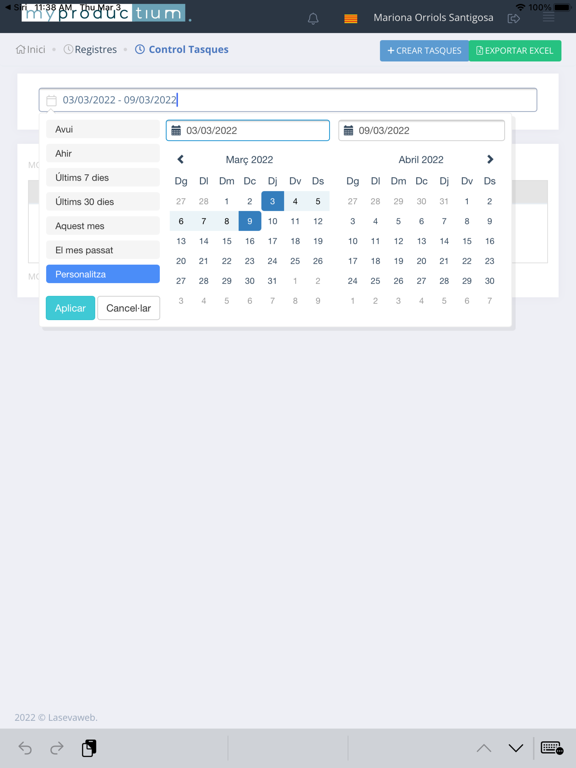 Скриншоты MyProductium Tasks iPad 