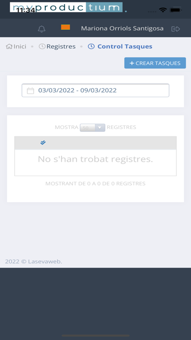 Скриншоты MyProductium Tasks