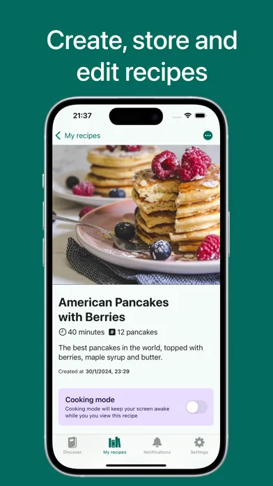 My Recipe Pad - Recipe manager Screenshots