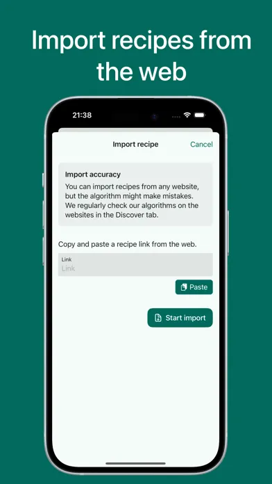 My Recipe Pad - Recipe manager Screenshots