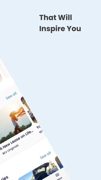 Capturas de pantalla de REV Network