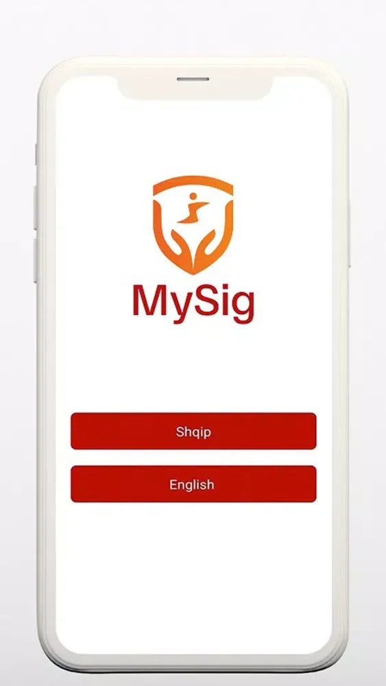 ภาพหน้าจอของ MySig - Bli Siguracione Online