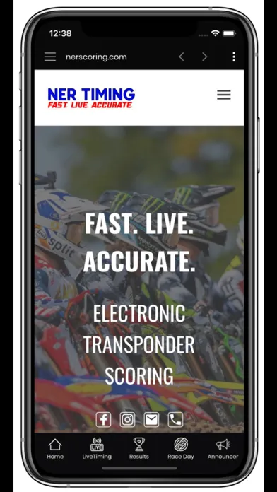 NER TIMING - LIVE RESULTS應用截圖