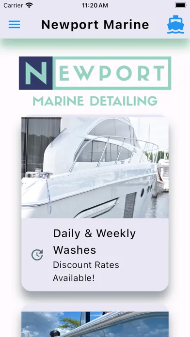 Newport Marine Detailing स्क्रीनशॉट