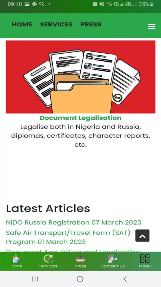 NIDO Russia Screenshots