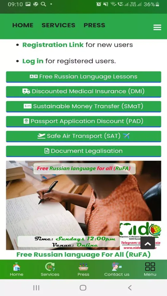NIDO Russia Screenshots