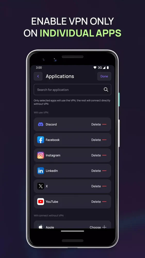 anynet VPN Screenshots