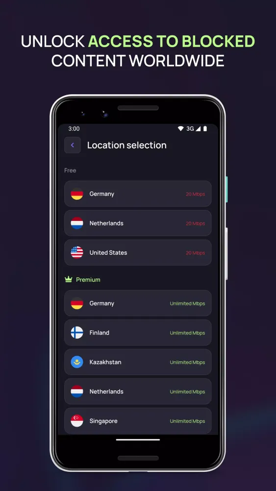 anynet VPN Screenshots