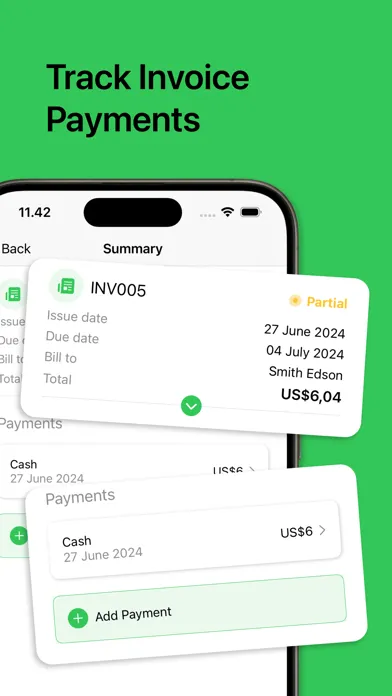Invoicebits: Invoice Generator স্ক্রিনশট