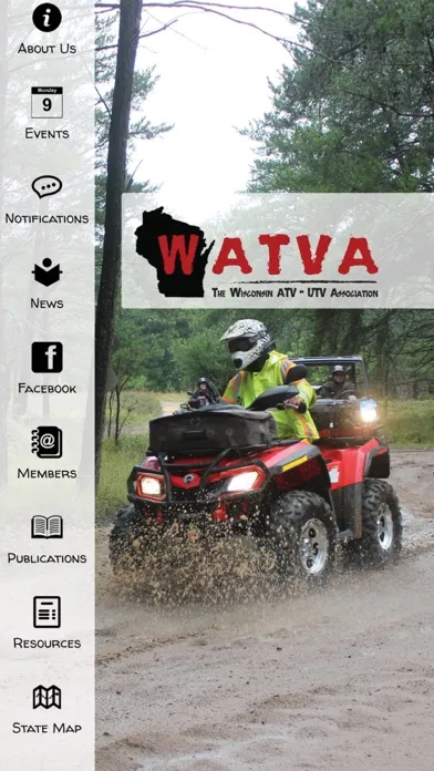 Captures d'écran de Wisconsin ATV UTV Association