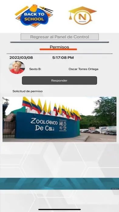 ภาพหน้าจอของ Notificame Colegios