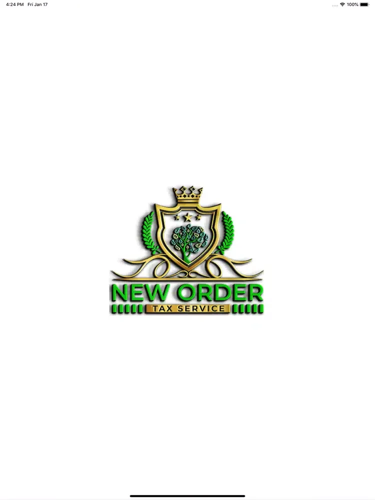 صور New Order Tax Service iPad 