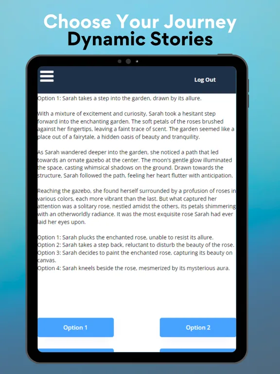 Novel Nudge iPad  Screenshots