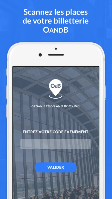 OandB Billetterie スクリーンショット