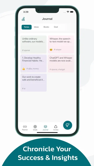 Zrzuty ekranu Octopus: Planner, Goal Tracker
