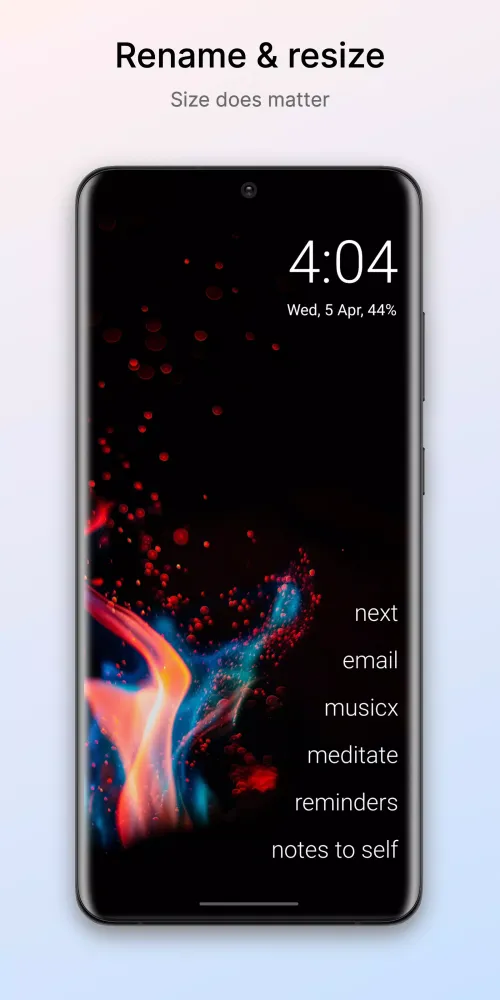 Olauncher. Minimal AF Launcher Screenshots