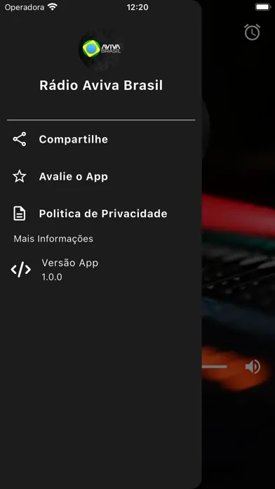 Rádio Aviva Brasil سکرین شاٹس