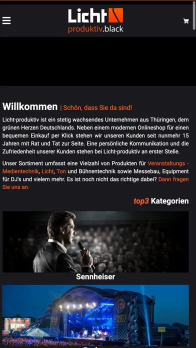 Tangkapan layar Licht-produktiv