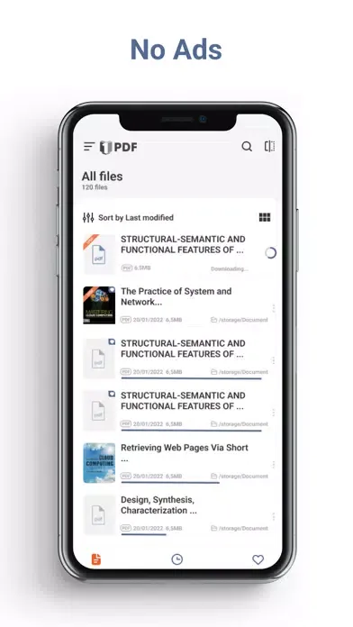 Captures d'écran de Document reader app: 1PDF