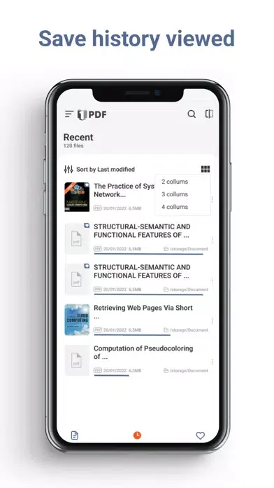 Captures d'écran de Document reader app: 1PDF