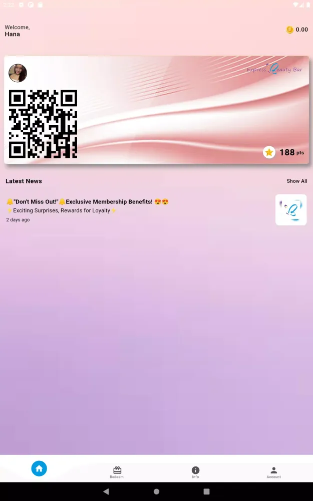 Screenshot di Express Beauty Bar