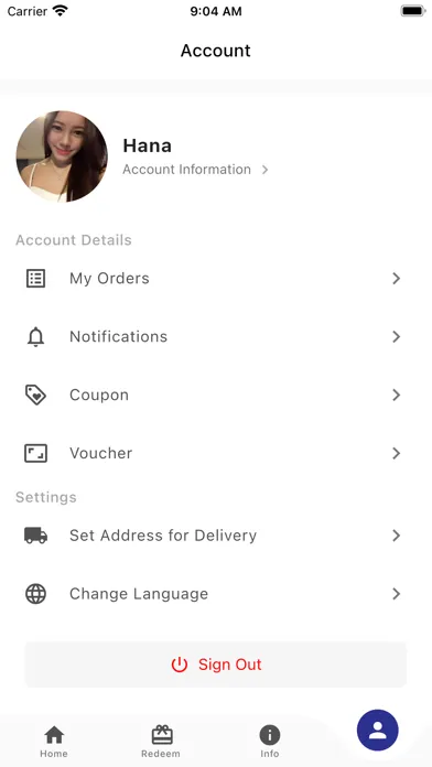 Ảnh chụp màn hình của MyIPA