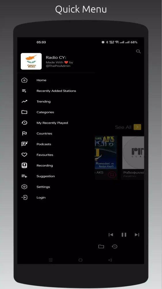 Radio CY: All Cyprus Stations Screenshots
