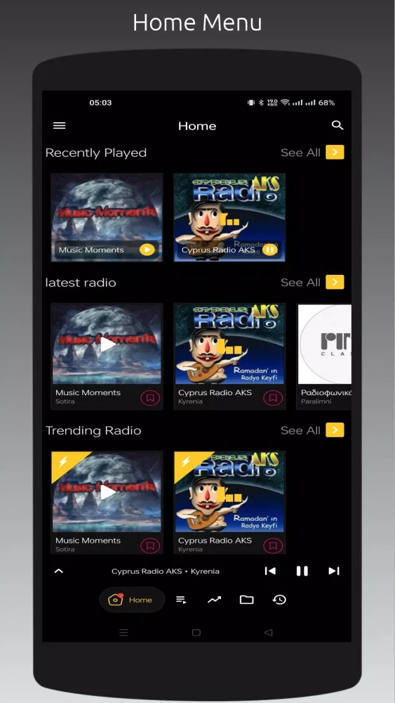Radio CY: All Cyprus Stations Screenshots