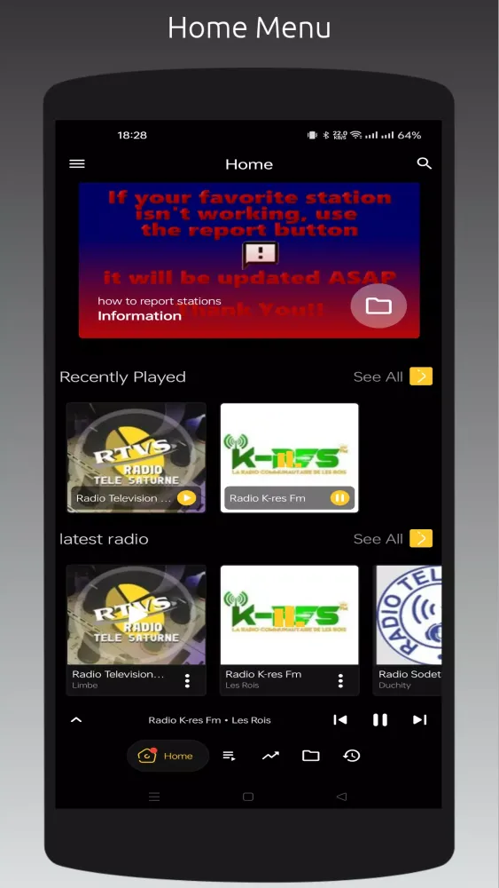 Radio HT: Screenshots