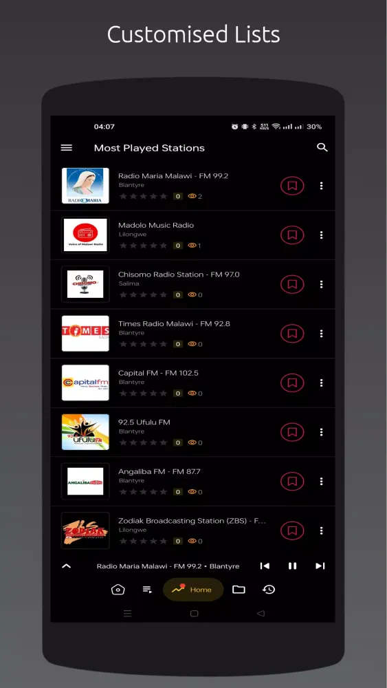 Radio MW: Screenshots