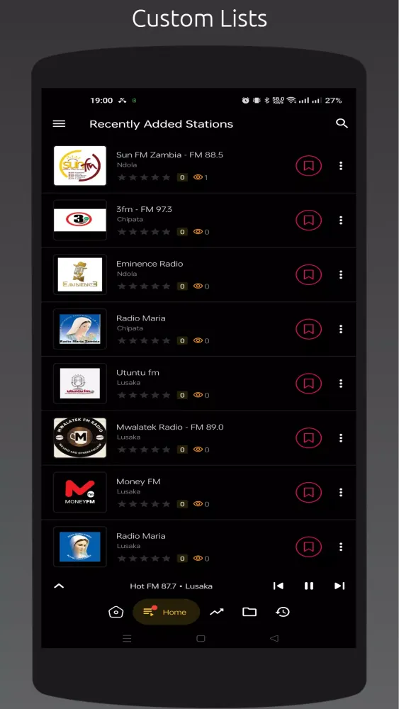 Radio ZM: Screenshots