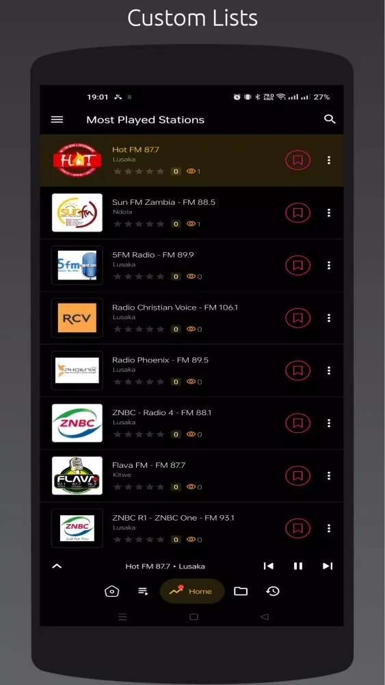 Radio ZM: Screenshots