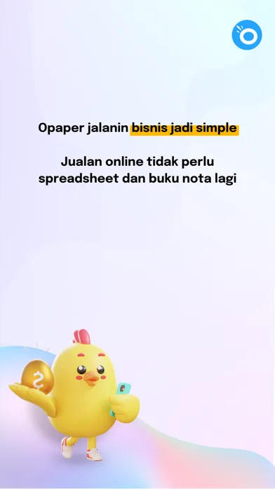 Ảnh chụp màn hình của Opaper : Jualan Online Simpel