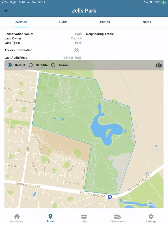 Скриншоты OpenRoad iPad 