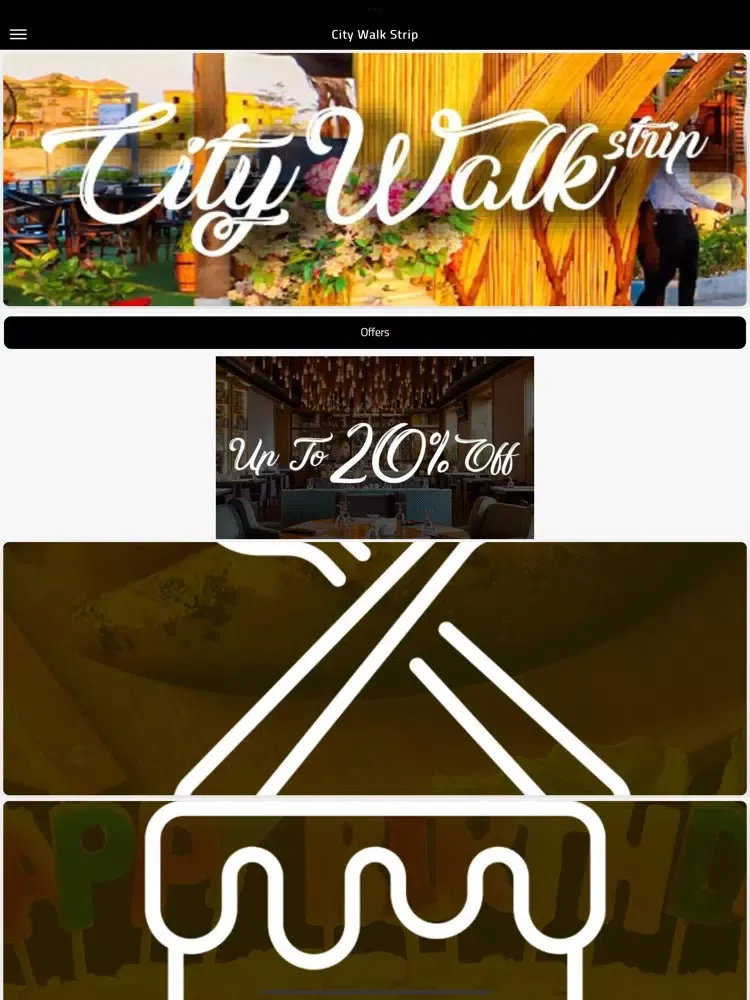 Ảnh chụp màn hình của Citywalk Strip iPad 