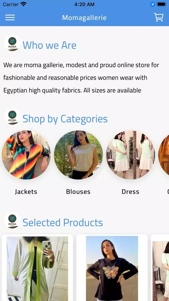 Momagallerie سکرین شاٹس