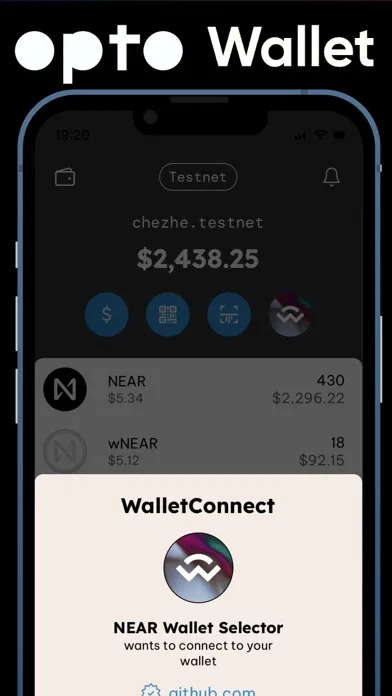 Скриншоты Opto Wallet