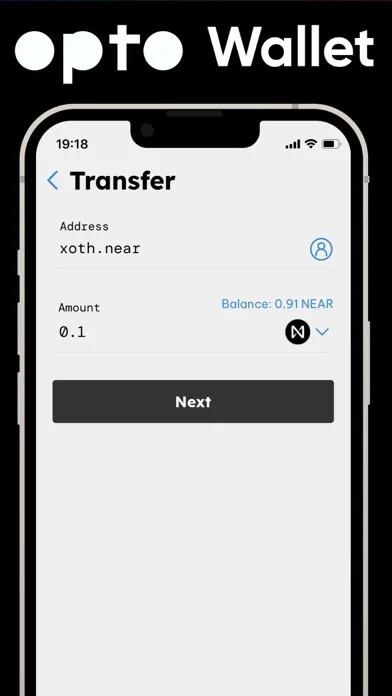 Скриншоты Opto Wallet