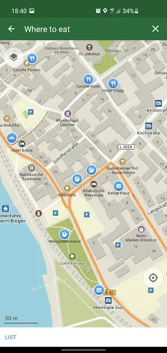 Captures d'écran de Organic Maps: Hike Bike Drive