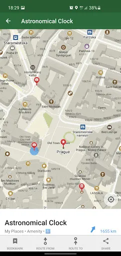 Captures d'écran de Organic Maps: Hike Bike Drive