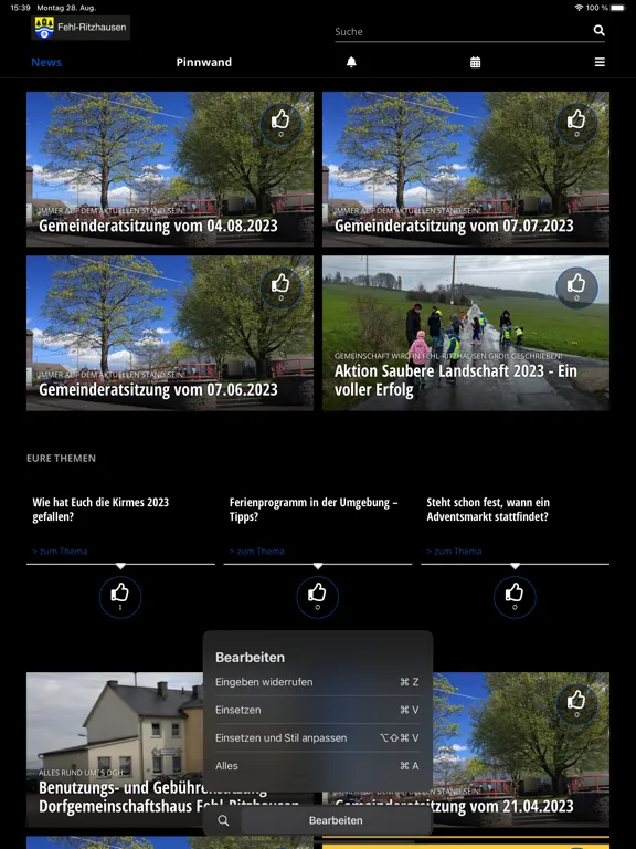 Скриншоты Fehl-Ritzhausen iPad 