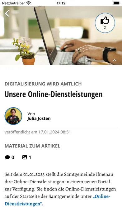 Samtgemeinde Ilmenau Ekran Görüntüleri