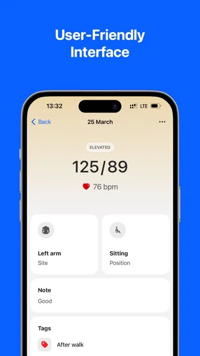 Screenshot di Blood Pressure.Tracker Monitor