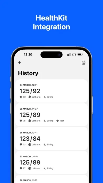Screenshot di Blood Pressure.Tracker Monitor