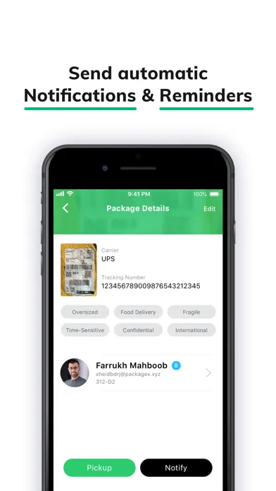 PackageX Scan and Track (CN) স্ক্রিনশট
