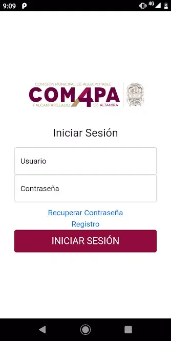 Screenshot di Comapa Altamira