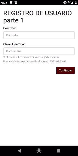 Screenshot di Comapa Altamira