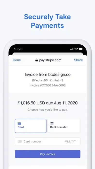 Paidly - Stripe Invoice Maker应用截图