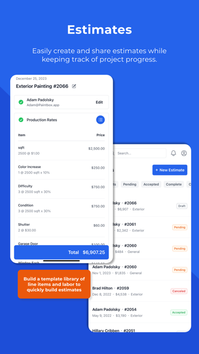 Paintbox App for Painters Screenshots